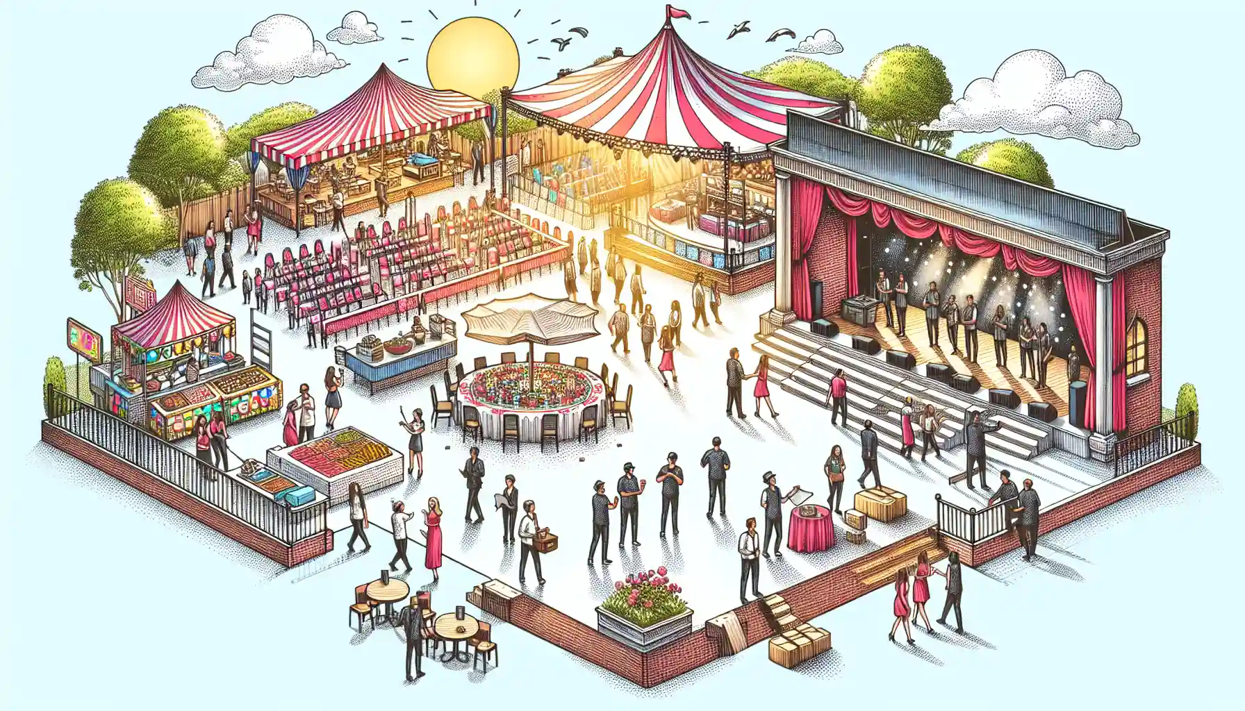 Setting Up the Event Space and Activities