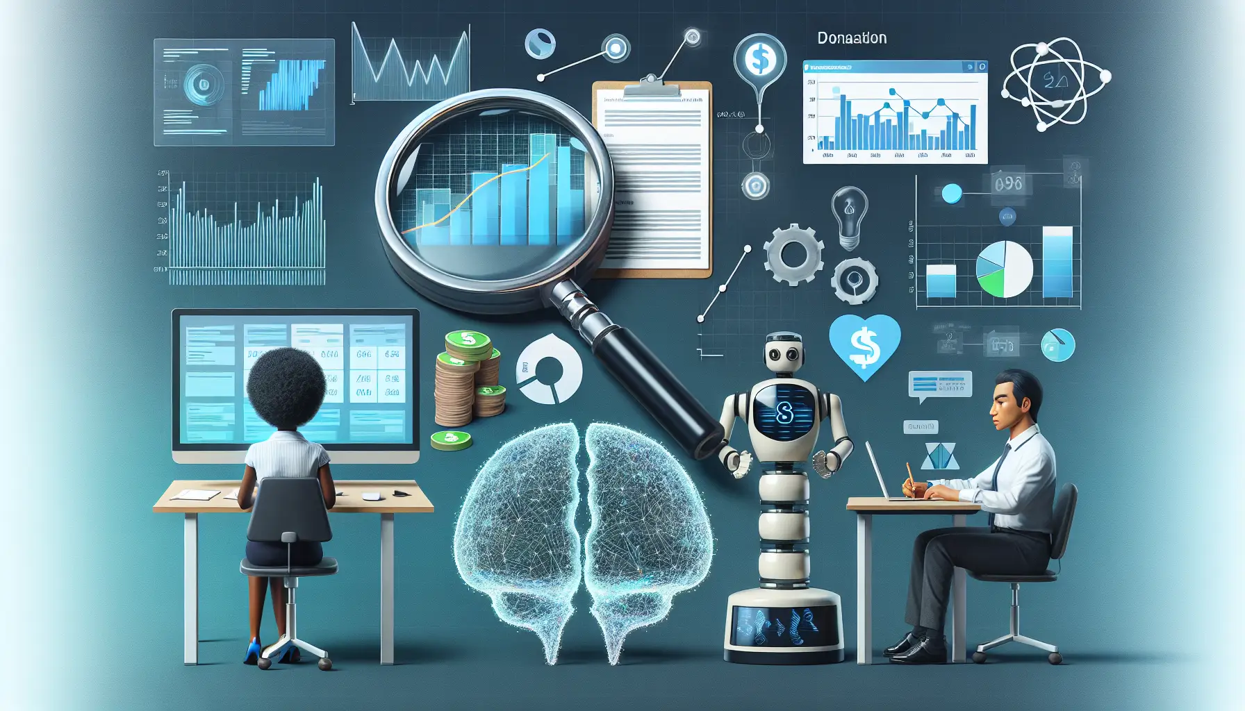 Techniques and Tools for AI-Powered Donation Analysis