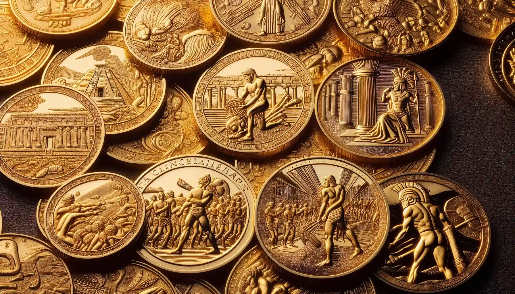 Historical Acts of Sacrifice Immortalized in Gold Coins