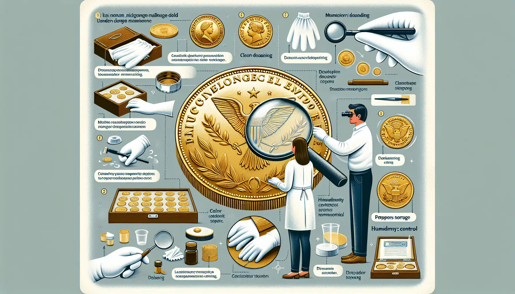 Preservation and Care Tips for Rare Gold Coins