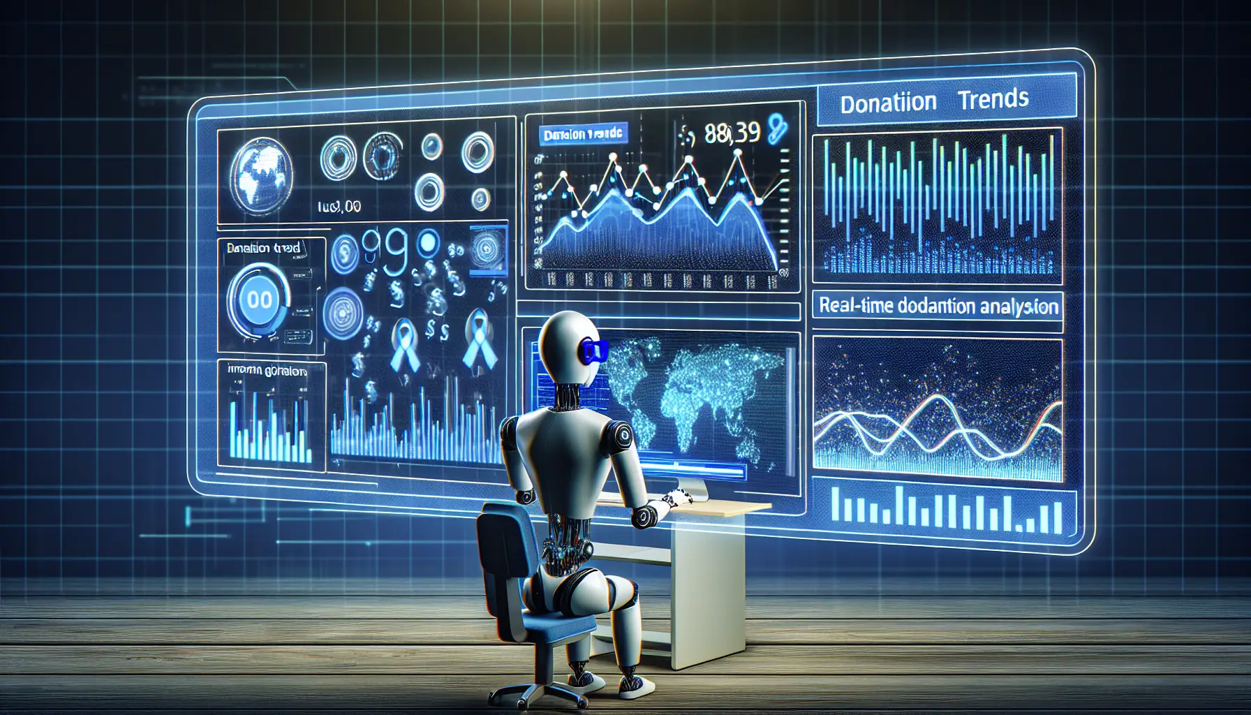 Real-Time Donation Trend Analysis Using AI