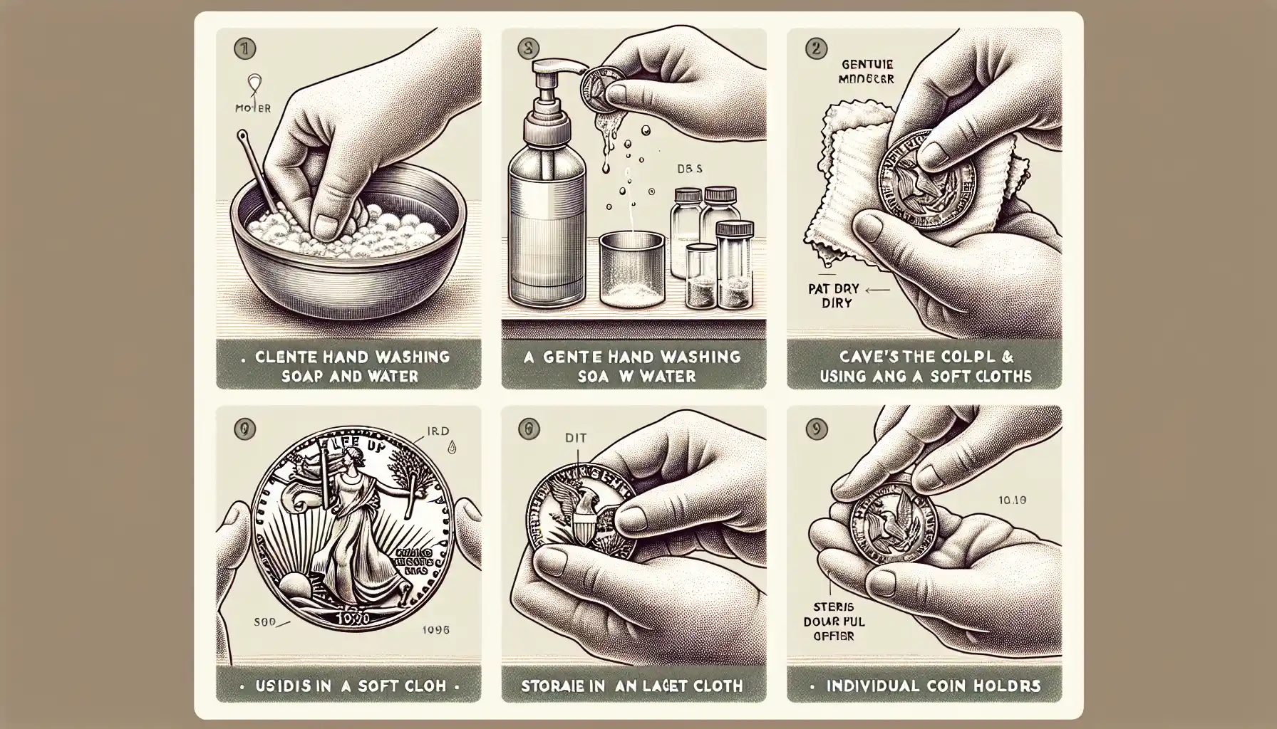 Best Practices for Cleaning and Storing Rare Coins